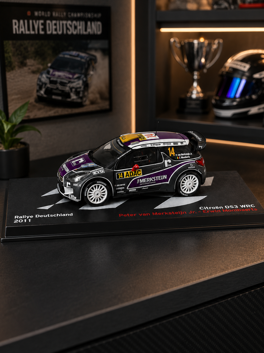 1:43 - IXO MODELS - Citroën DS3 WRC #14 – Rallye Deutschland 2011 - Imagem 4