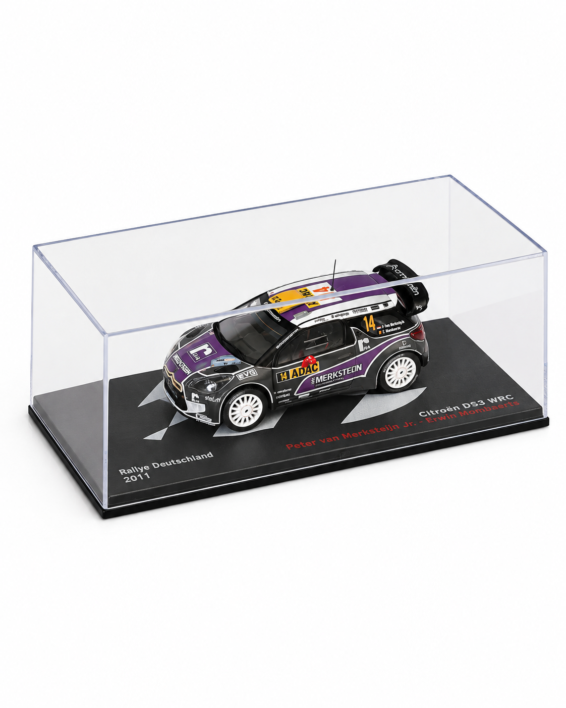 1:43 - IXO MODELS - Citroën DS3 WRC #14 – Rallye Deutschland 2011