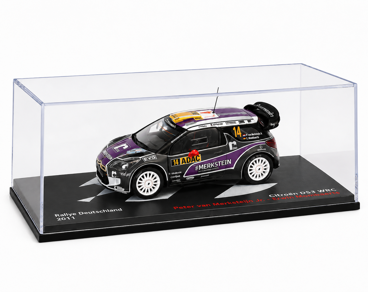 1:43 - IXO MODELS - Citroën DS3 WRC #14 – Rallye Deutschland 2011 - Imagem 2