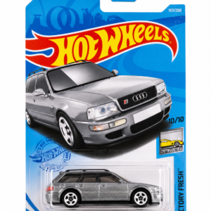 Miniatura Hot Wheels Audi Avant RS2 1994 prata 1:64 em blister