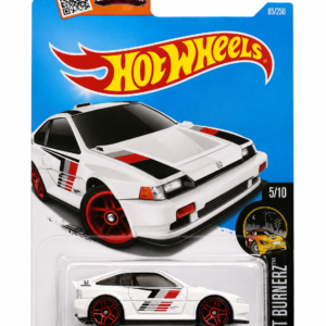 Miniatura Hot Wheels Honda CR-X 1985 branca 1:64 em blister