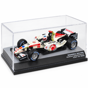 1:43 - IXO MODELS - Honda RA106 #11 – Rubens Barrichello – Italy GP 2006 - vista diagonal frontal