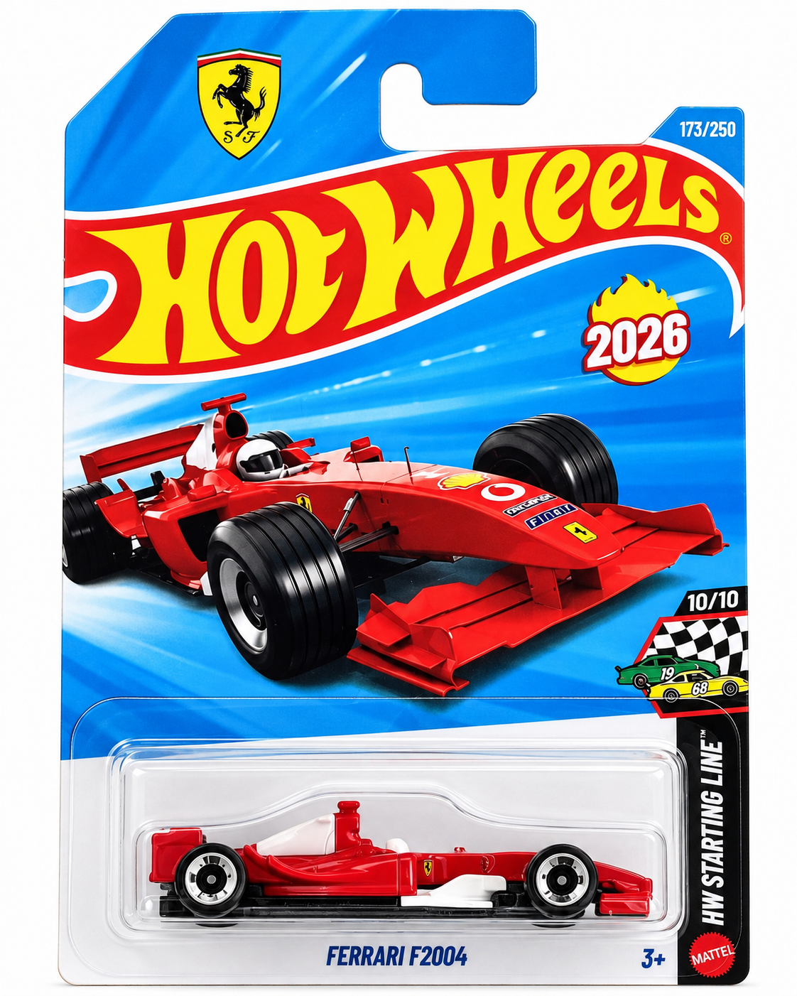 Hot Wheels Ferrari F2004 | HW Starting Line 10/10 | 173/250 | 2026