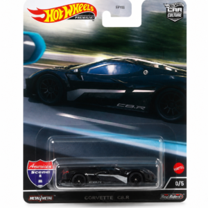 Miniatura Hot Wheels Premium Chevrolet Corvette C8.R Car Culture American Scene Chase 1:64